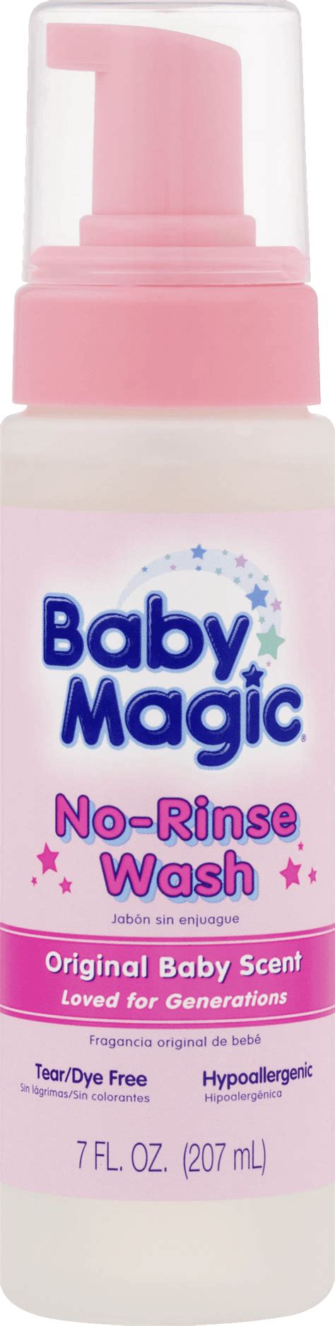 Lock in Moisture and Protect Your Baby's Skin with Baby Magic No Rinse Wash